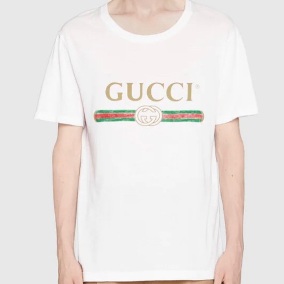【新品未使用・正規品】 GUCCI グッチ WOMEN TOPS SHIRT Gucci Crystal Embellished T-Shirt, Tops - Designer Exchange